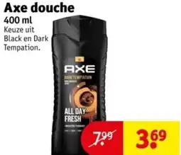 Kruidvat Axe douche aanbieding
