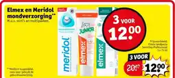Kruidvat Elmex en Meridol mondverzorging aanbieding