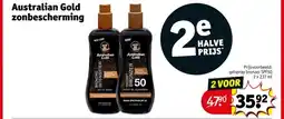 Kruidvat Australian Gold zonbescherming aanbieding