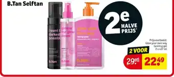 Kruidvat B.Tan Selftan aanbieding