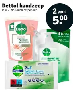 Kruidvat Dettol handzeep aanbieding