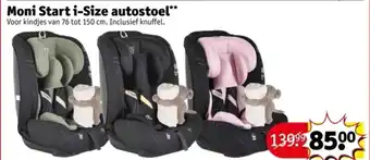 Kruidvat Moni Start i-Size autostoel aanbieding