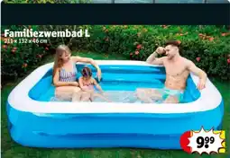 Kruidvat Familiezwembad L aanbieding
