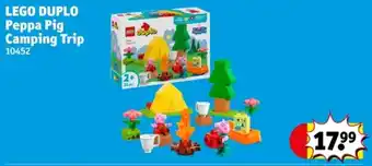 Kruidvat Lego Duplo Peppa Pig Camping Trip aanbieding