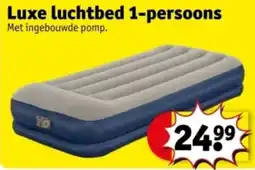 Kruidvat Luxe luchtbed 1-persoons aanbieding