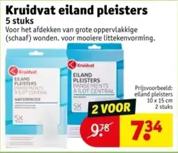 Kruidvat Kruidvat eiland pleisters aanbieding