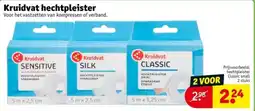 Kruidvat Kruidvat hechtpleister aanbieding
