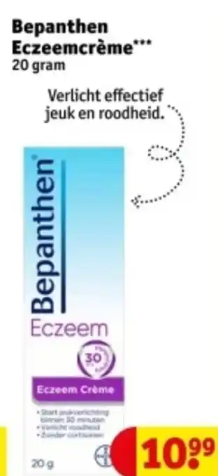 Kruidvat Bepanthen Eczeemcrème aanbieding
