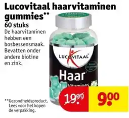 Kruidvat Lucovitaal haarvitaminen gummies aanbieding