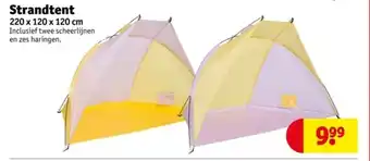 Kruidvat Strandtent aanbieding