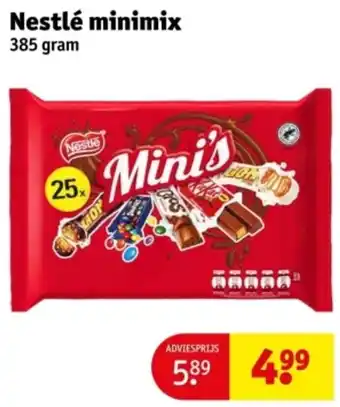 Kruidvat Nestlé Minimix aanbieding