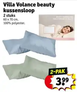 Kruidvat Villa Volance beauty kussensloop aanbieding