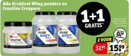 Kruidvat Alle Kruidvat Whey poeders en Creatine Creapure aanbieding