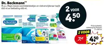 Kruidvat Dr. Beckmann aanbieding