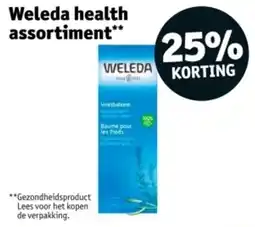 Kruidvat Weleda health assortiment aanbieding