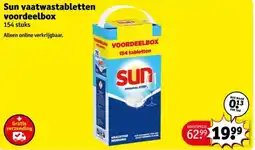 Kruidvat Sun vaatwastabletten voordeelbox aanbieding