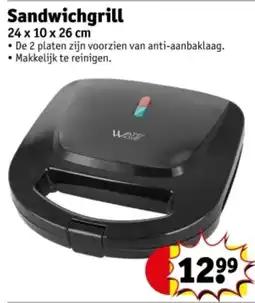 Kruidvat Sandwichgrill aanbieding