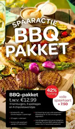 Spar SPAARACTIE BBQ PAKKET aanbieding