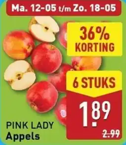 ALDI Pink Lady Appels aanbieding