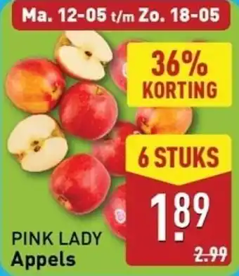 ALDI Pink Lady Appels aanbieding
