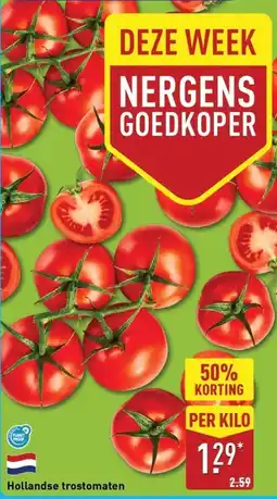 ALDI Hollandse Trostomaten aanbieding
