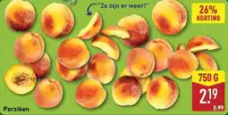 ALDI Perziken aanbieding