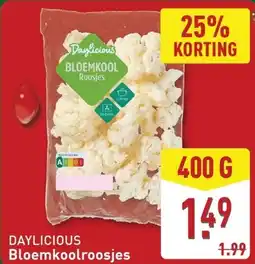 ALDI Daylicious Bloemkoolroosjes aanbieding