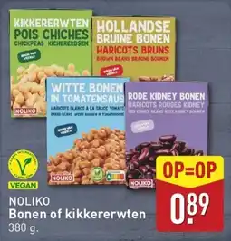 ALDI Noliko Bonen of Kikkererwten aanbieding