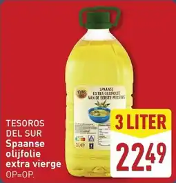 ALDI Tesoros Del Sur Spaanse Olijfolie Extra Vierge aanbieding