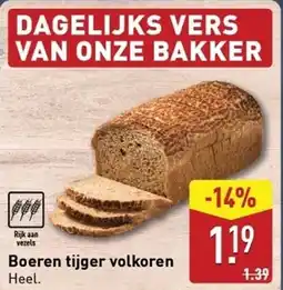 ALDI Boeren tijger volkoren aanbieding