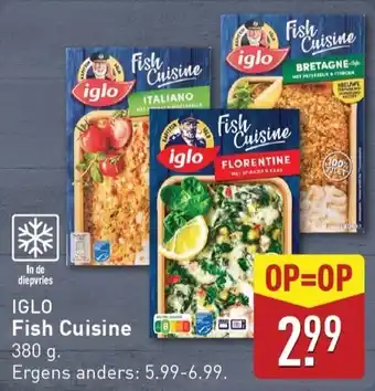 ALDI Iglo Fish Cuisine aanbieding