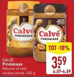 ALDI Calvé Pindakaas aanbieding