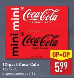 ALDI 12 pack Coca-Cola aanbieding