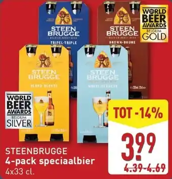 ALDI Steenbrugge 4 pack Speciaalbier aanbieding