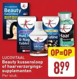 ALDI Lucavitaal Beauty Kussensloop of Haarverzorgings Supplementen aanbieding