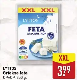 ALDI Lyttos Griekse Feta aanbieding