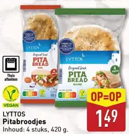 ALDI Lyttos Pitabroodjes aanbieding