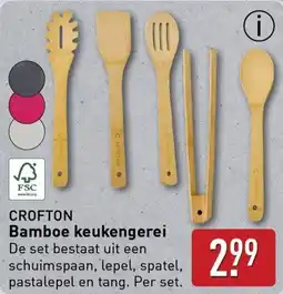ALDI Crofton Bamboe Keukengerei aanbieding