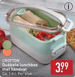 ALDI Crofton Dubbele lunchbox met handvat aanbieding