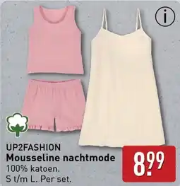 ALDI Up2Fashion Mousseline Nachtmode aanbieding