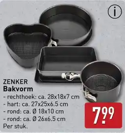 ALDI Zenker Bakvorm aanbieding