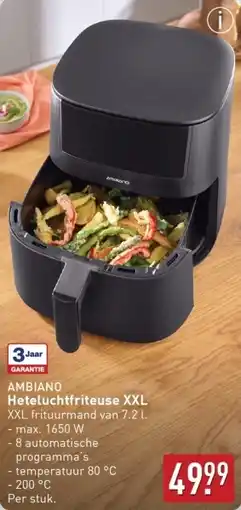 ALDI Ambiano Heteluchtfriteuse XXL aanbieding