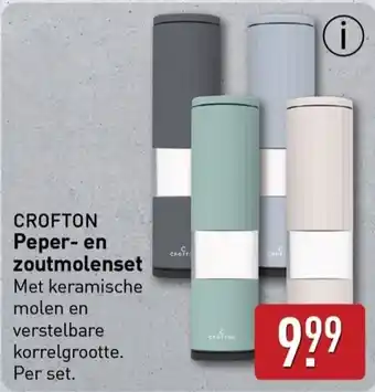ALDI Crofton Peper en Zoutmolenset aanbieding