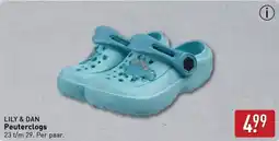 ALDI Lily & Dan Peuterclogs aanbieding