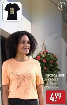 ALDI Up2fashion T-shirt aanbieding