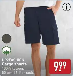ALDI Up2fashion cargo shorts aanbieding