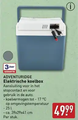 ALDI Adventuridge Elektrische Koelbox aanbieding