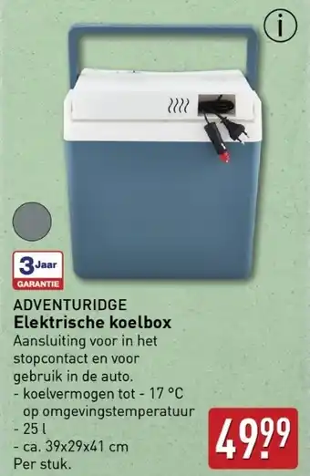 ALDI Adventuridge Elektrische Koelbox aanbieding