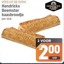 Dagwinkel Hendrickx Beemster kaasbroodje aanbieding