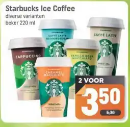 Dagwinkel Starbucks Ice Coffee aanbieding